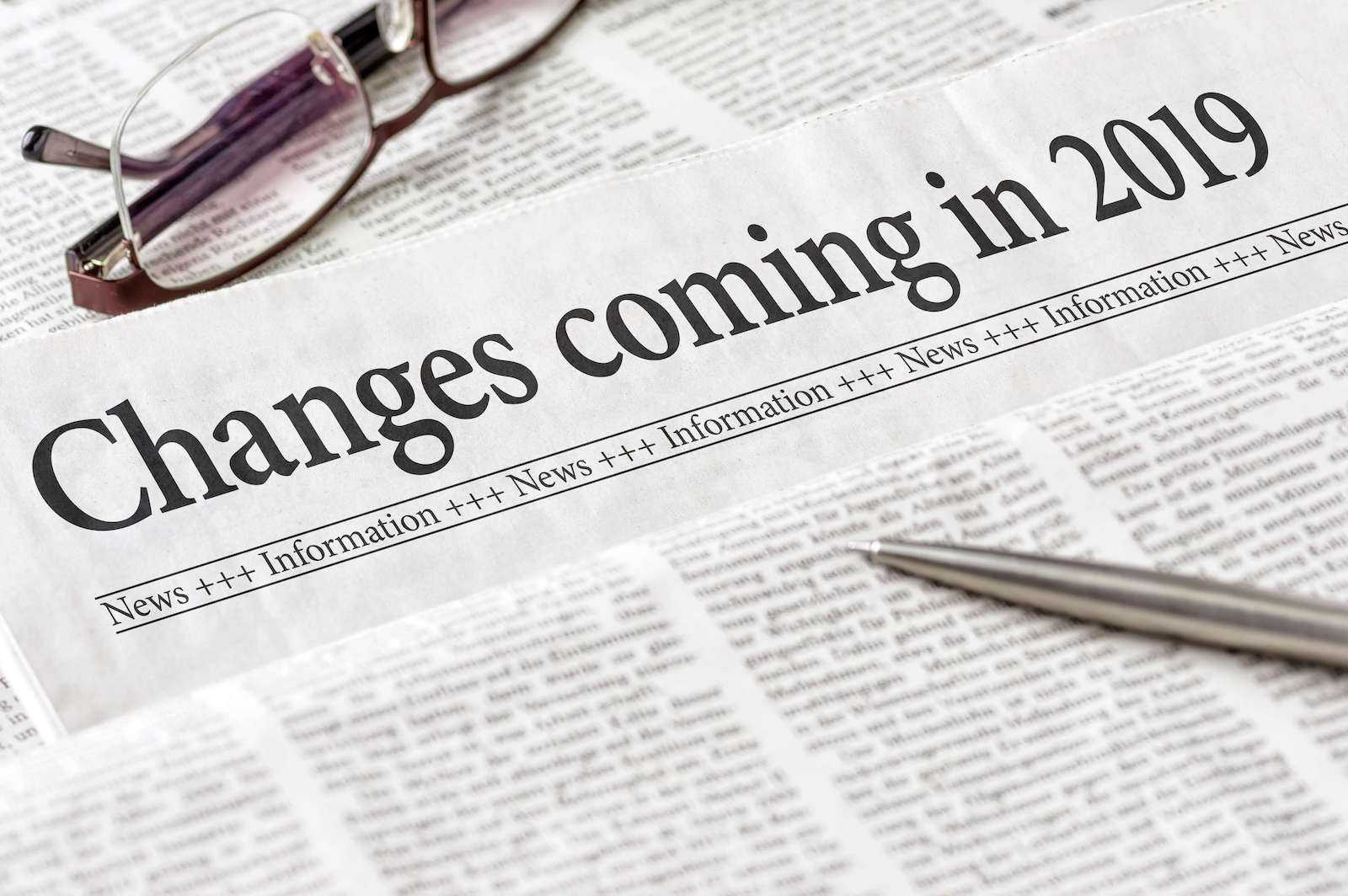 Changes in Rules