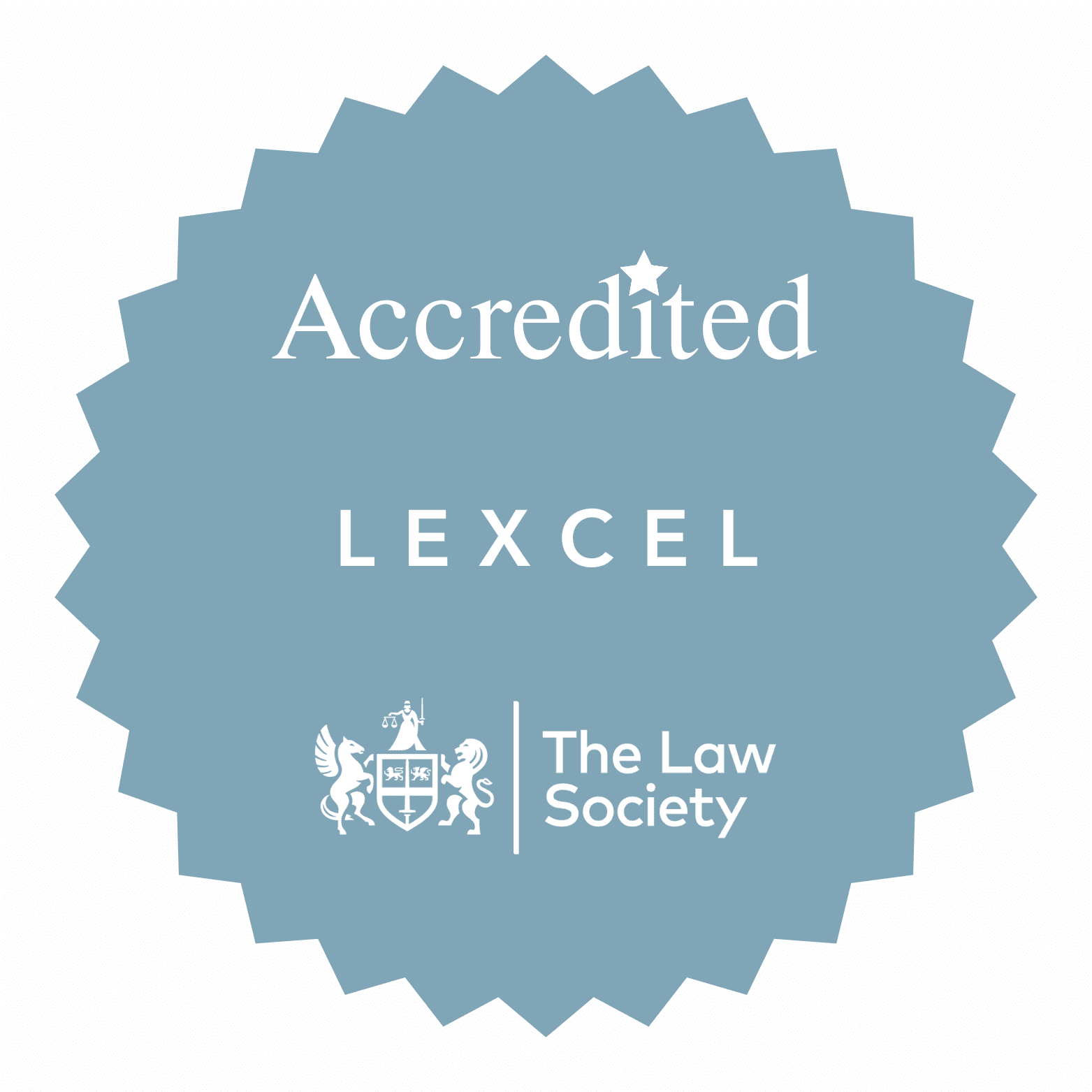 Lexcel Accreditation Badge