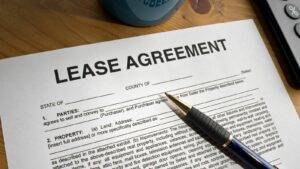 ALT Text: Lease agreement document – reflecting leasehold reform in the UK